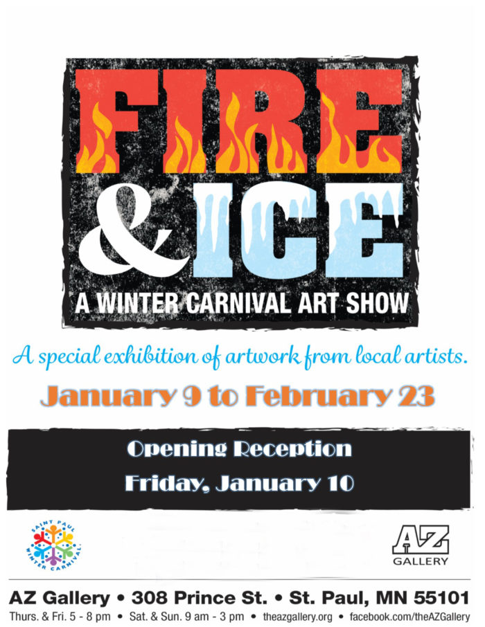 Fire and Ice Winter Carnival Art Show