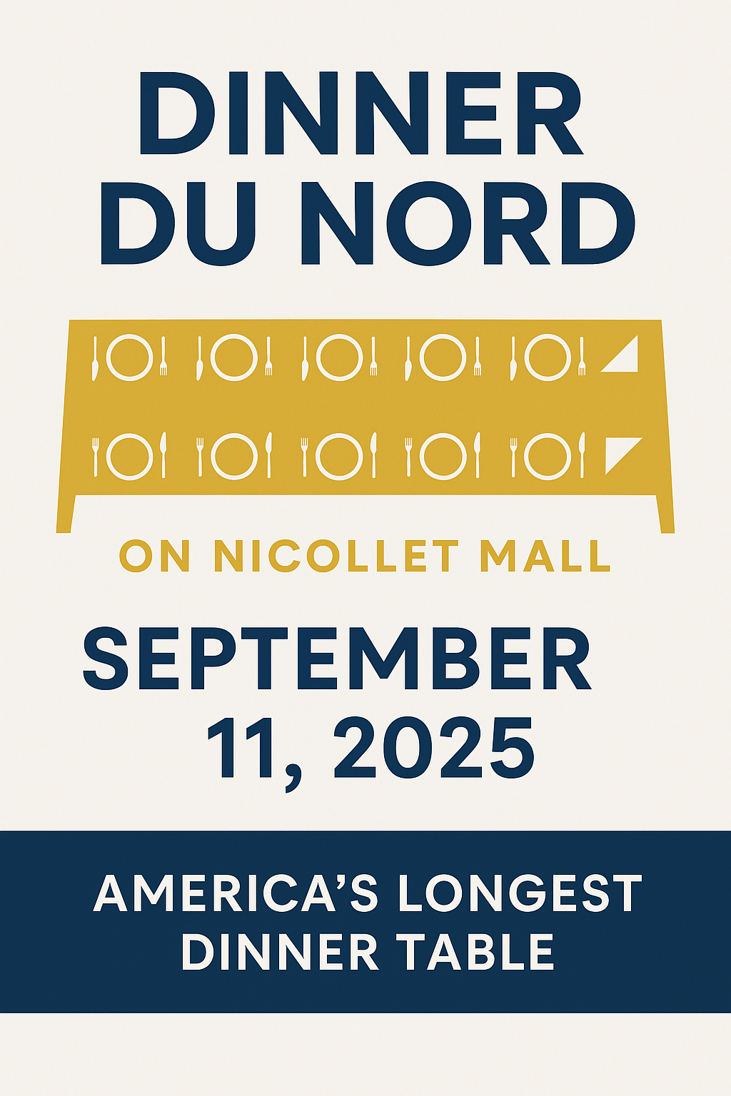 Dinner du Nord - September 11 2025