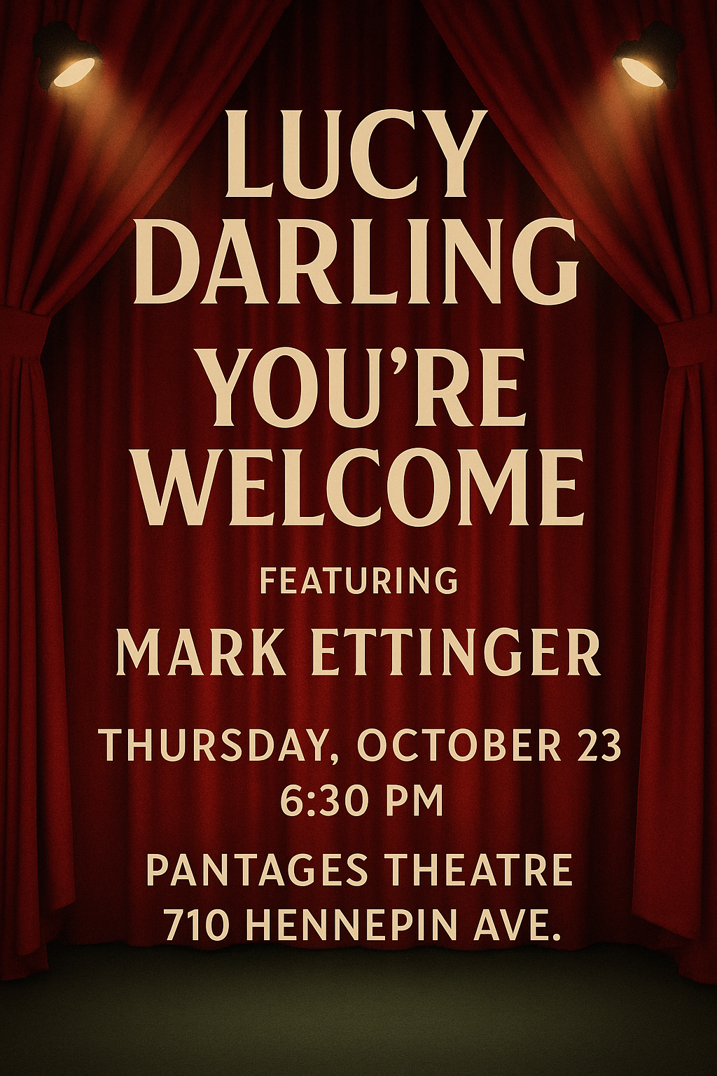 Lucy Darling Youre Welcome 2025