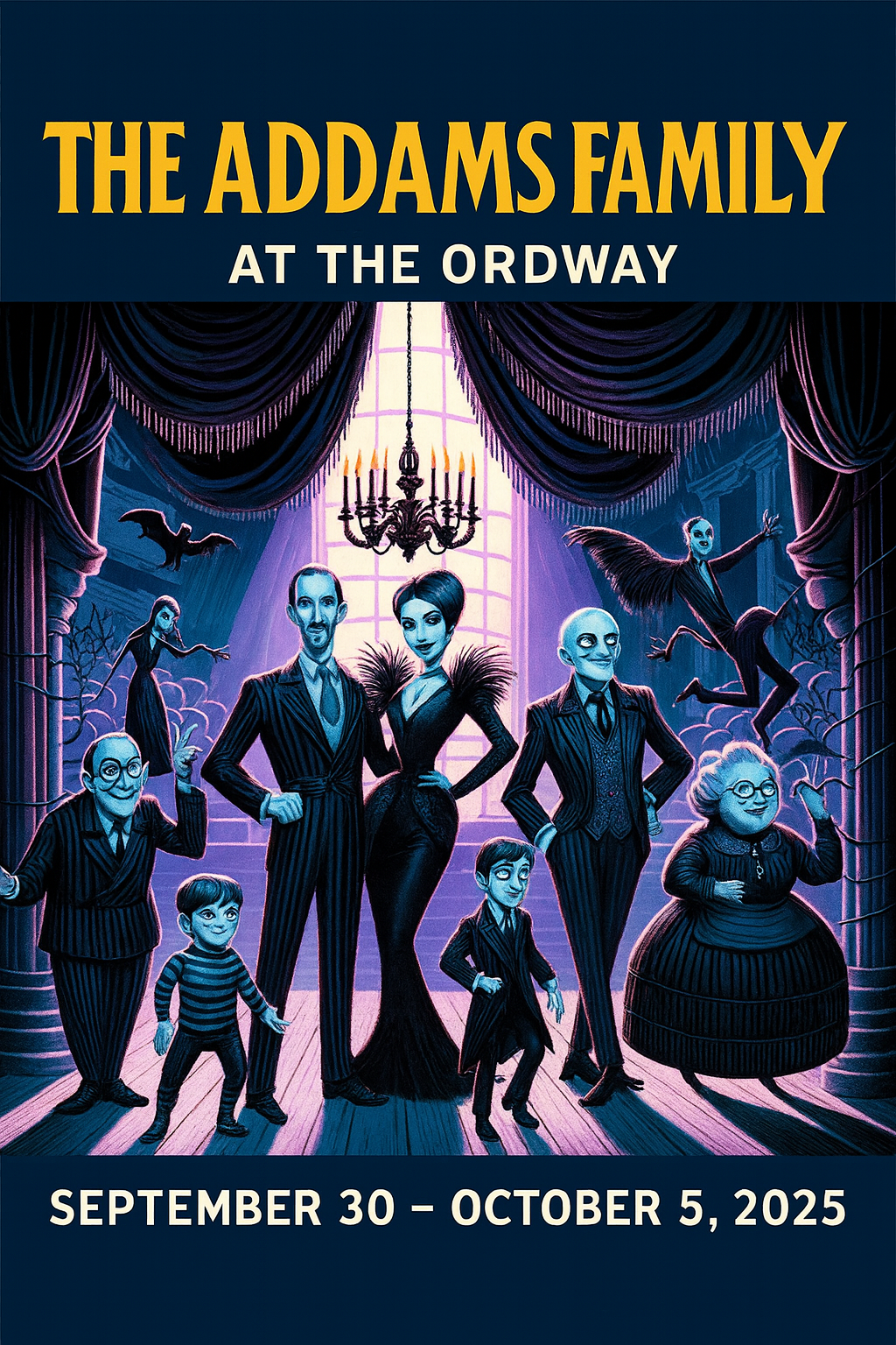 The Addams Family at the Ordway - Sep 30 - Oct 5 2025