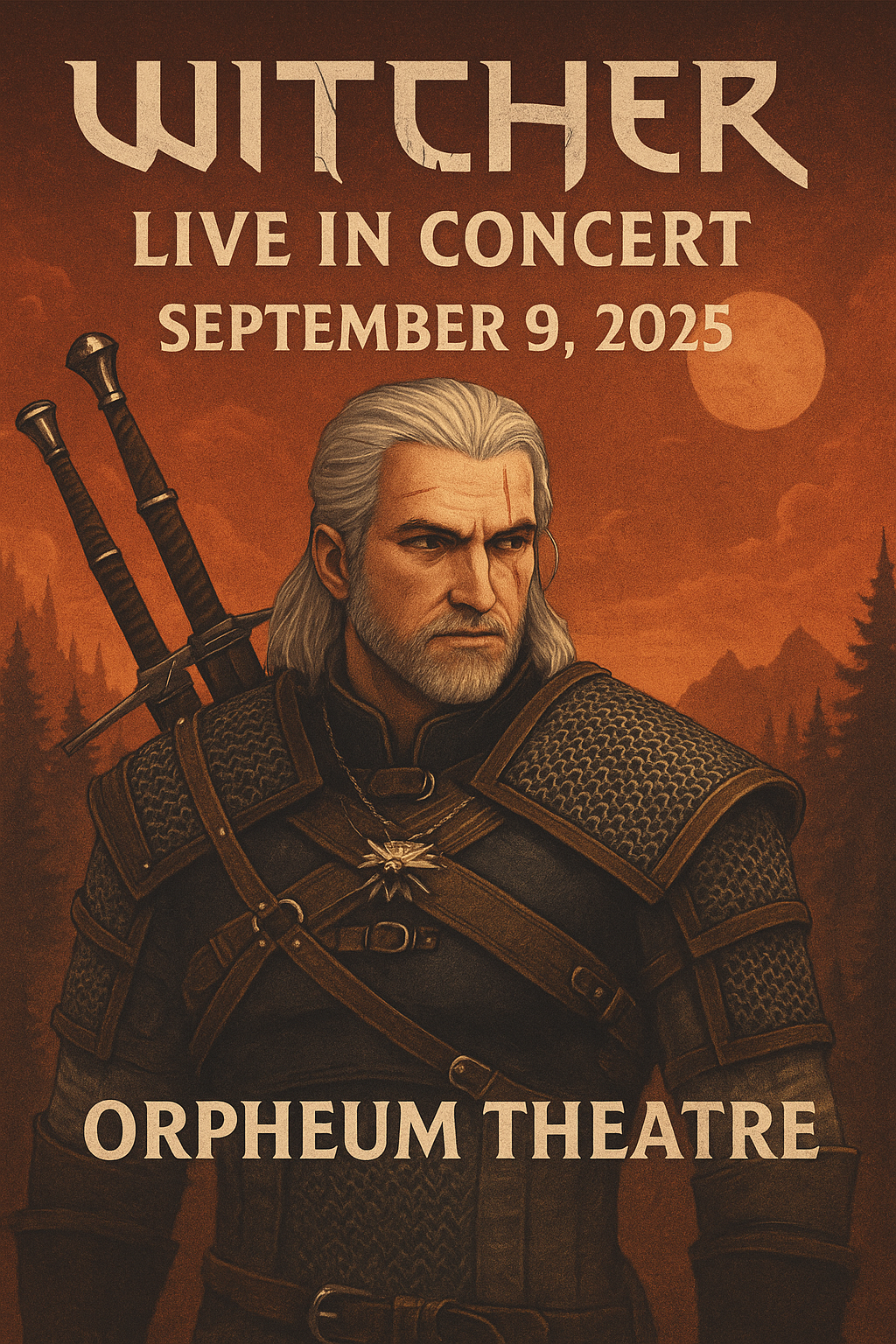 The Witcher Live in Concert Orpheum Theatre Sept 9 2025