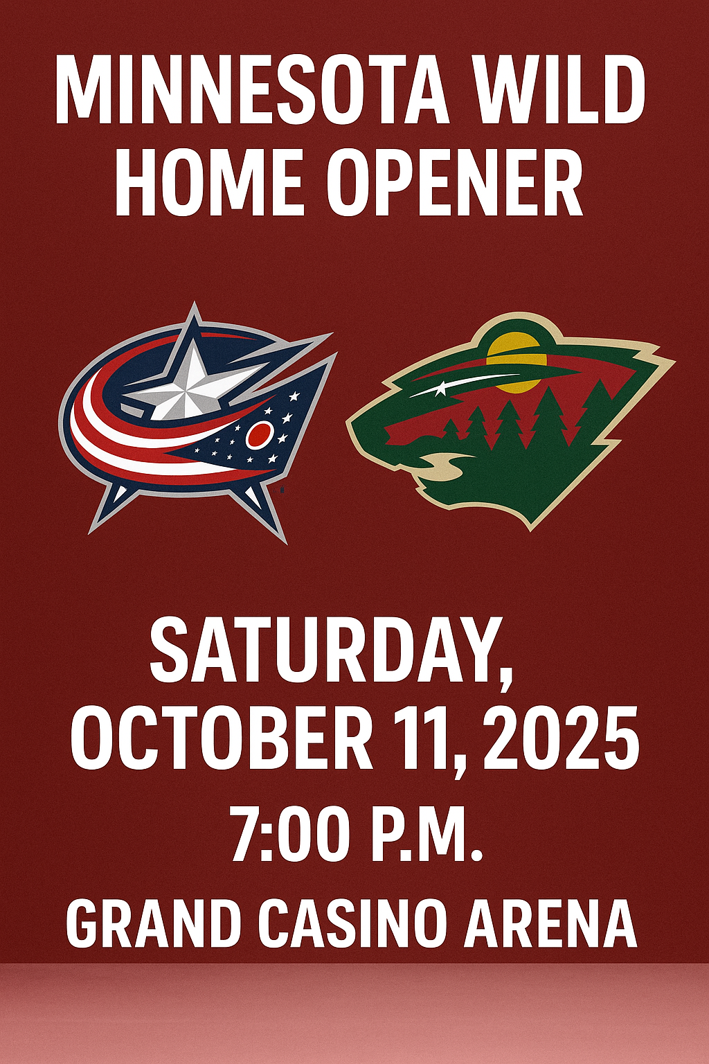 Minnesota Wild Home Opener 2025
