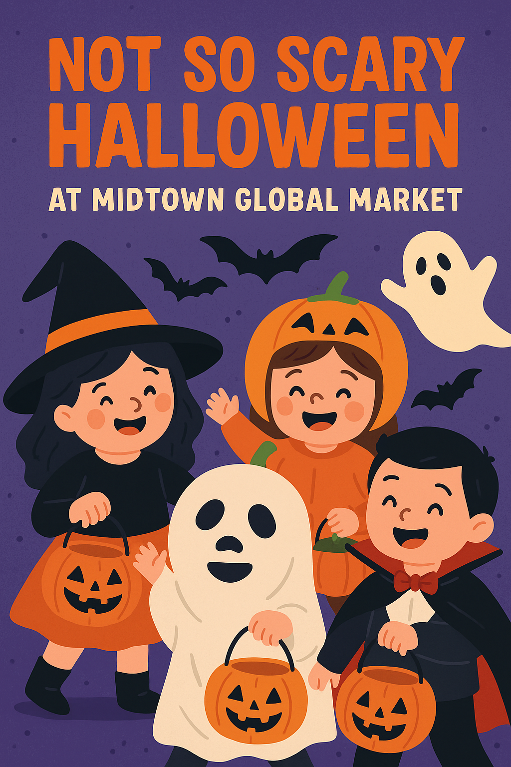 Not So Scary Halloween Midtown Global Market Minneapolis