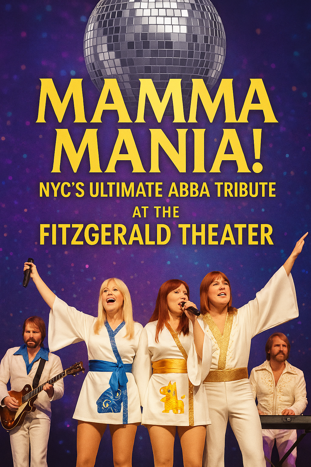 Mamma Mania! – NYCs Ultimate ABBA Tribute