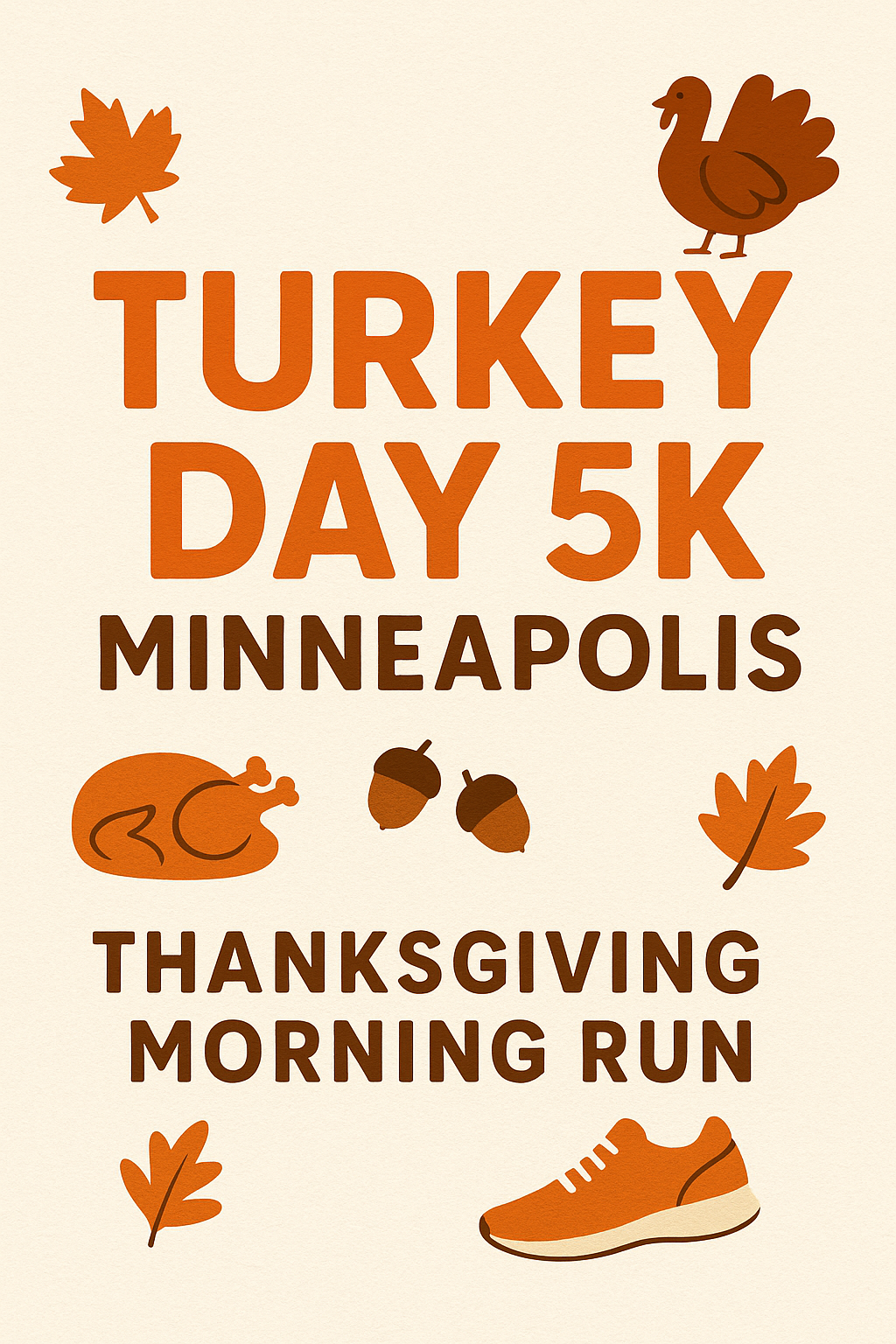 turkey day 5k minneapolis 2025