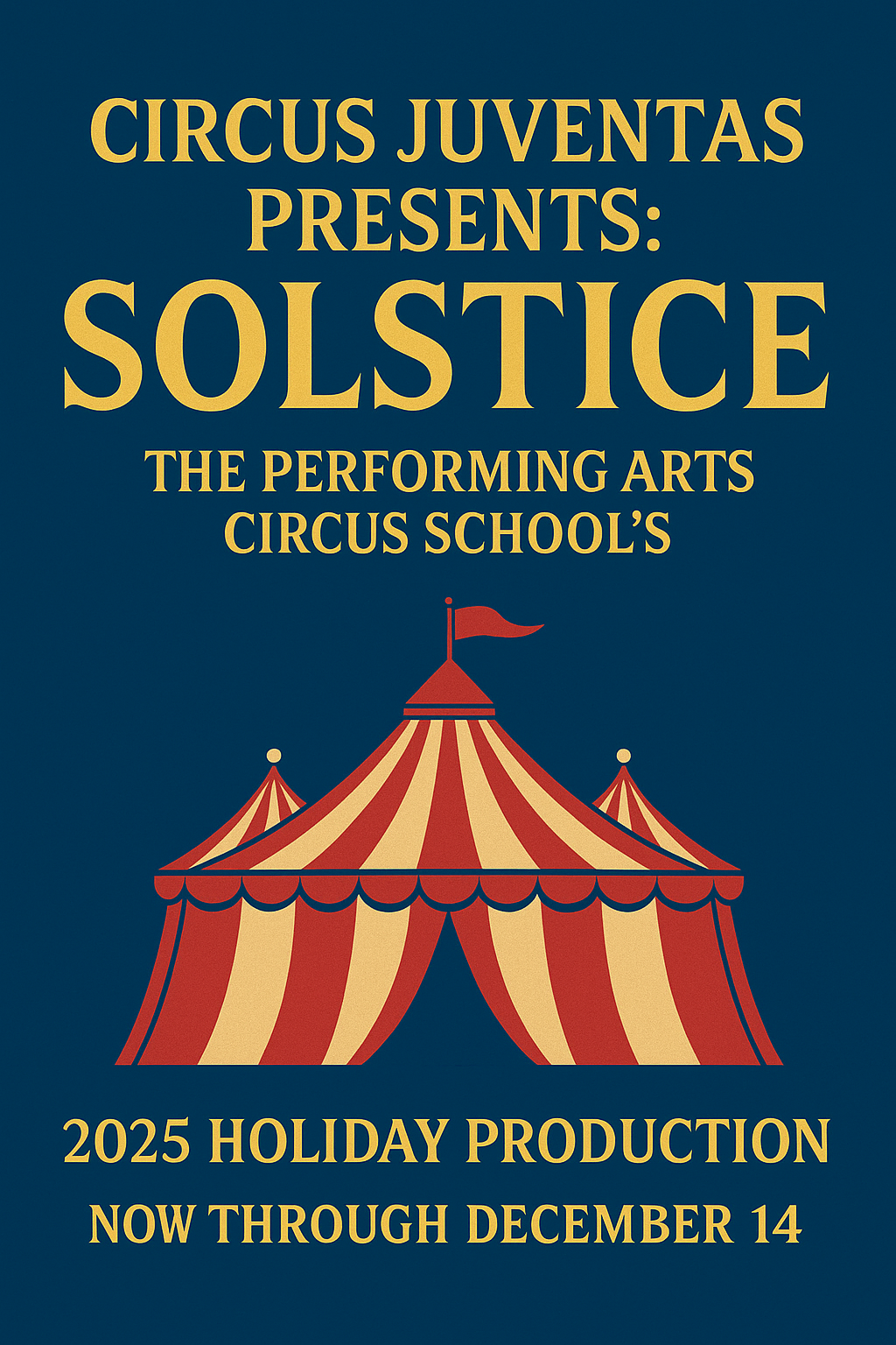 Circus Juventas Presents Solstice 2025 Twin Cities Holiday Circus
