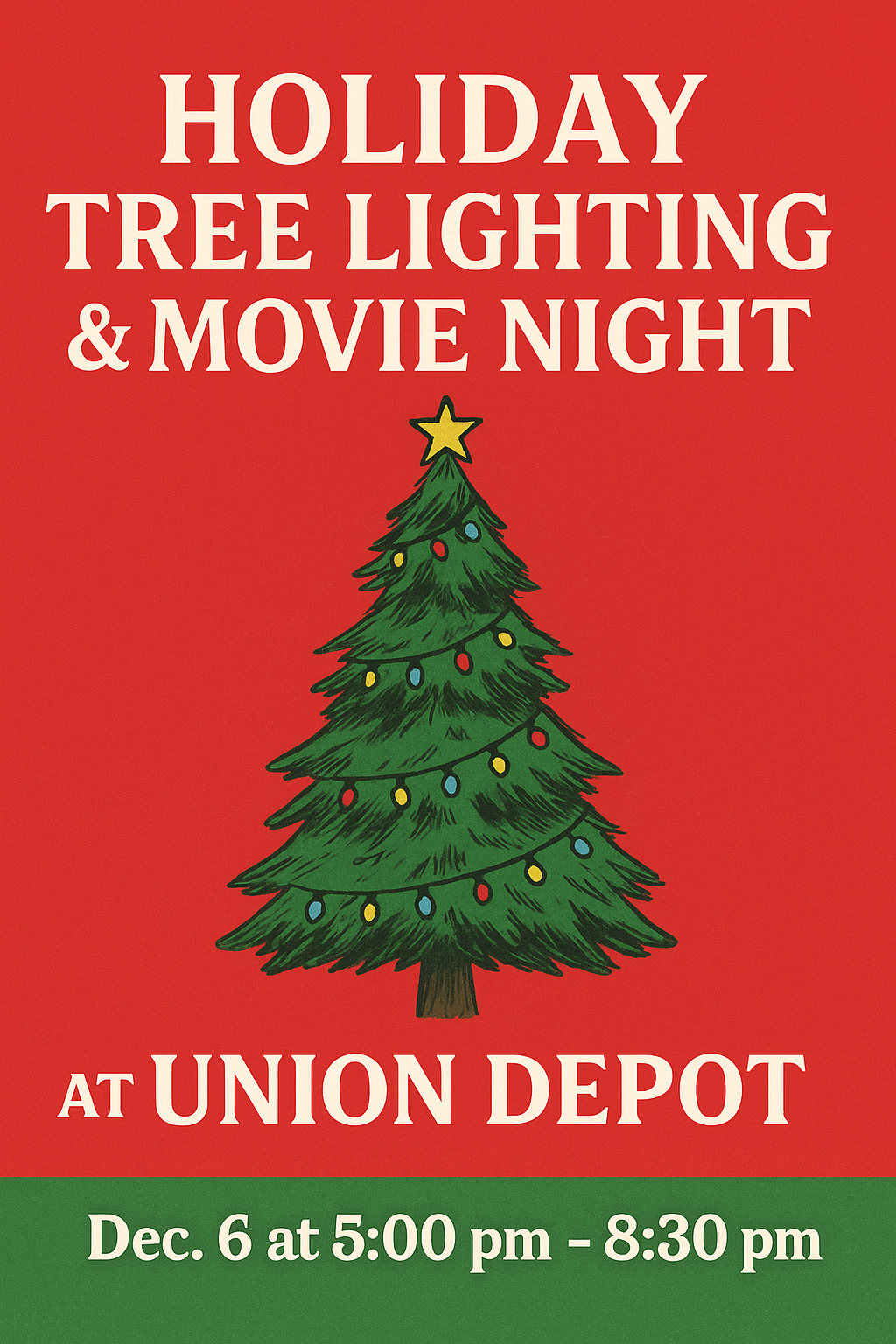 Holiday Tree Lighting and Movie Night at Union Depot.png