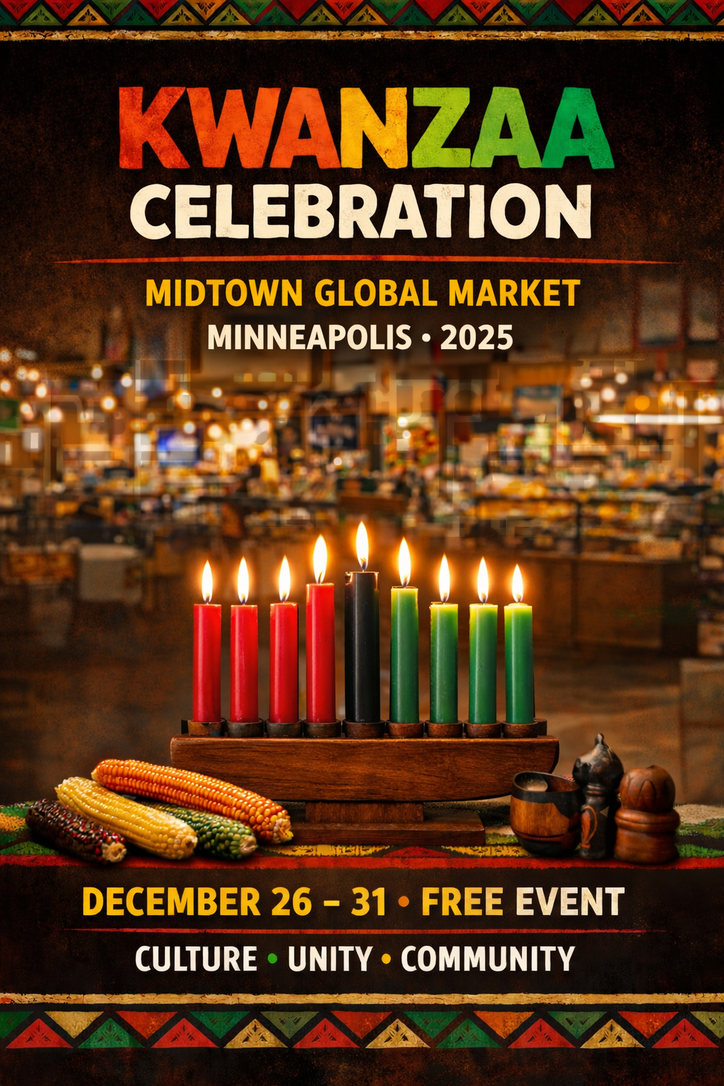 Kwanzaa Celebration at the Midtown Global Market