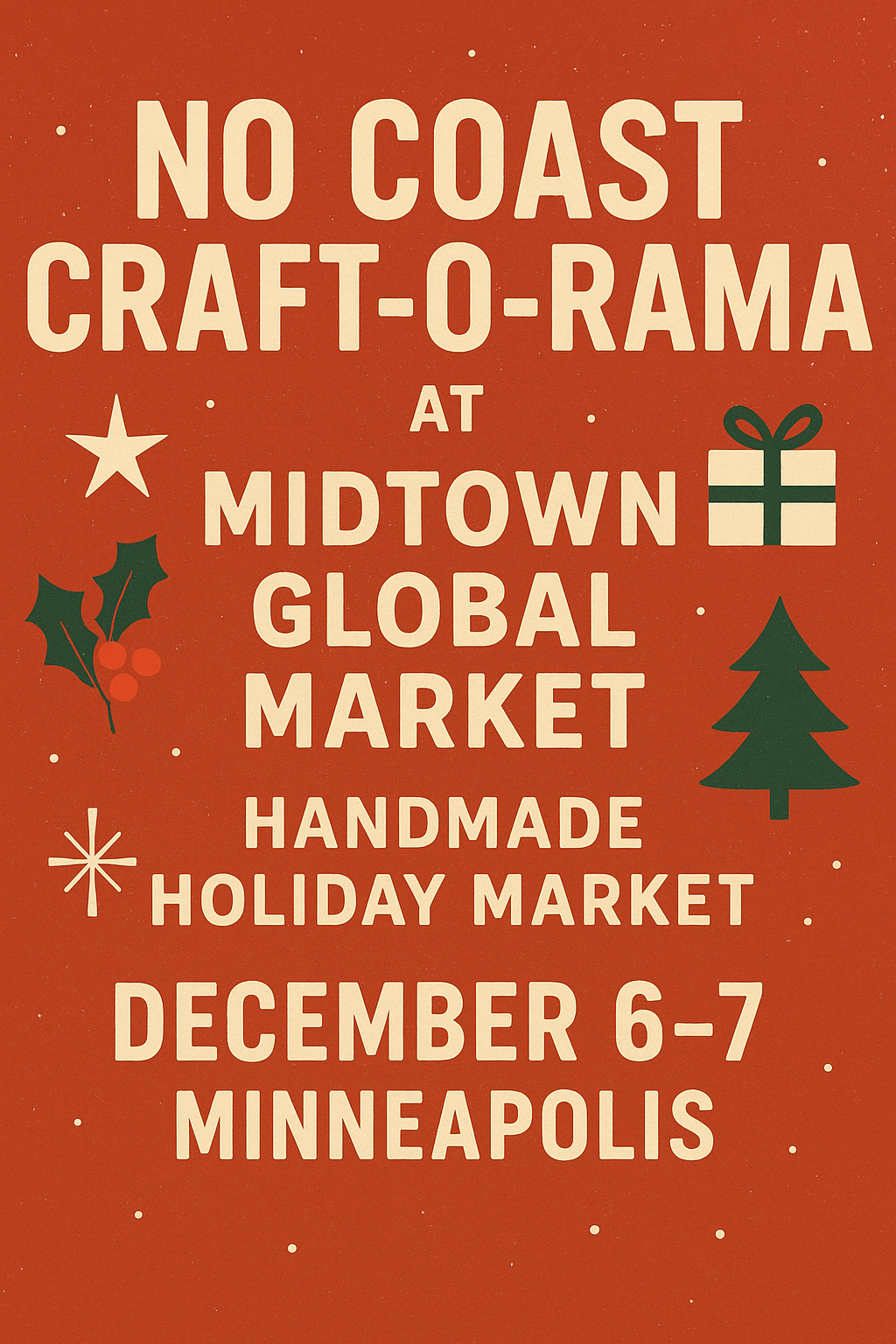 No Coast Craft-o-Rama 2025 at Midtown Global Market