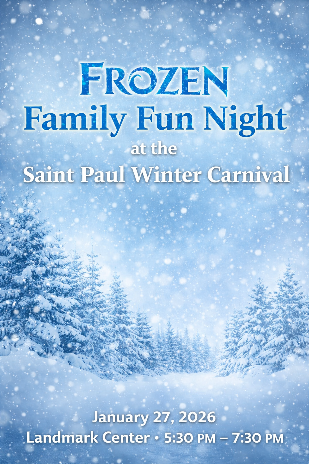 Frozen Family Fun Night at the Saint Paul Winter Carnival 2026