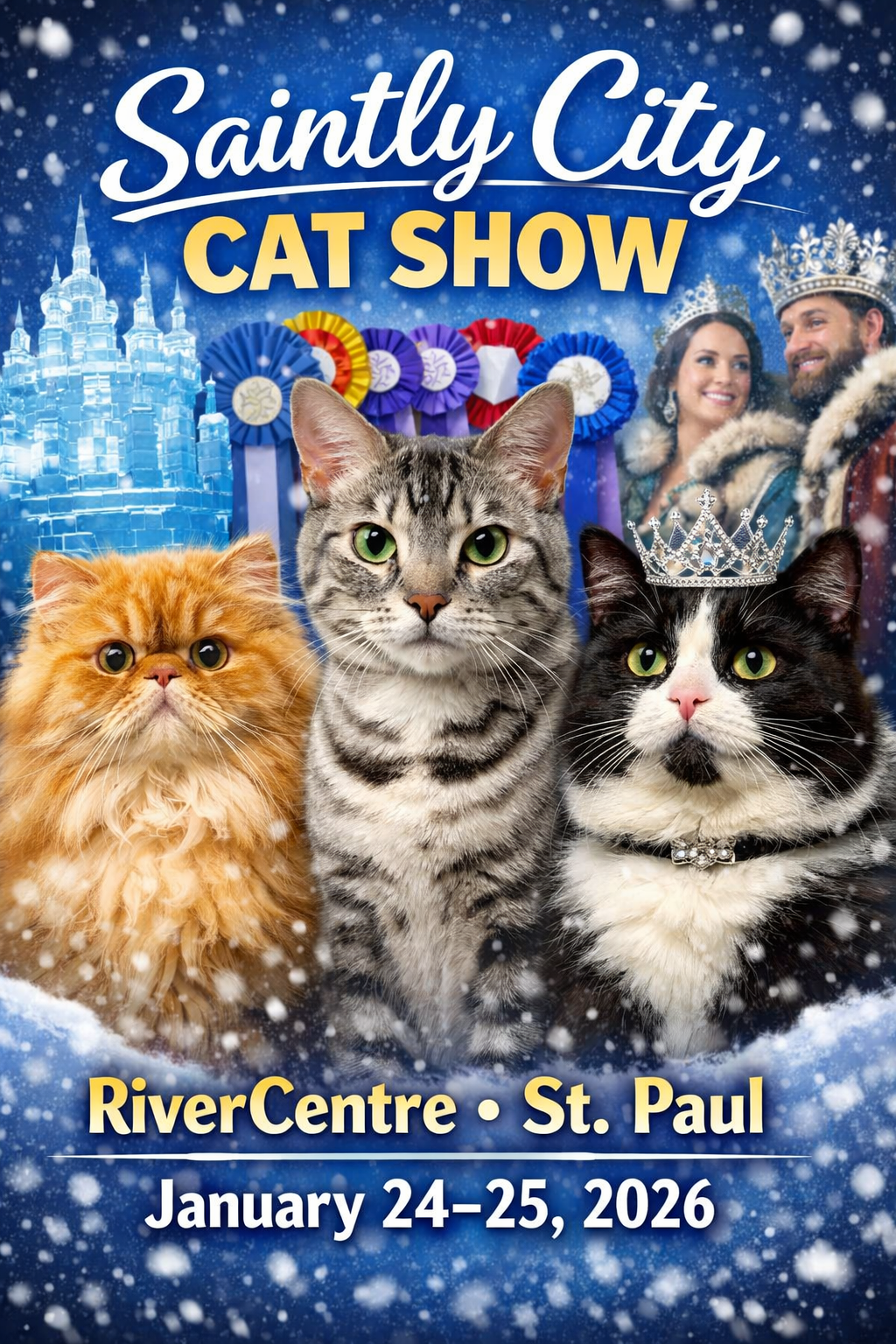 Saintly City Cat Show 2026 in St. Paul Twin Cities Thing To Do in St Paul