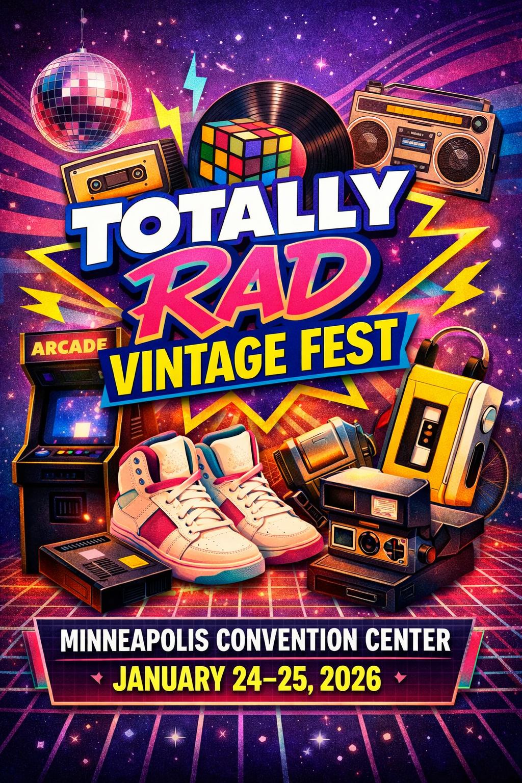 Totally Rad Vintage Fest Minneapolis 2026