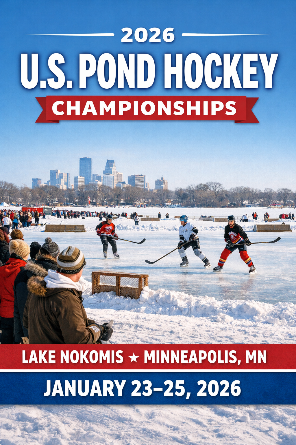 2026 U.S. Pond Hockey Championships at Lake Nokomis