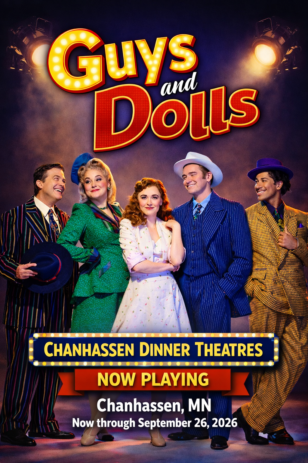Guys and Dolls at Chanhassen Dinner Theatres