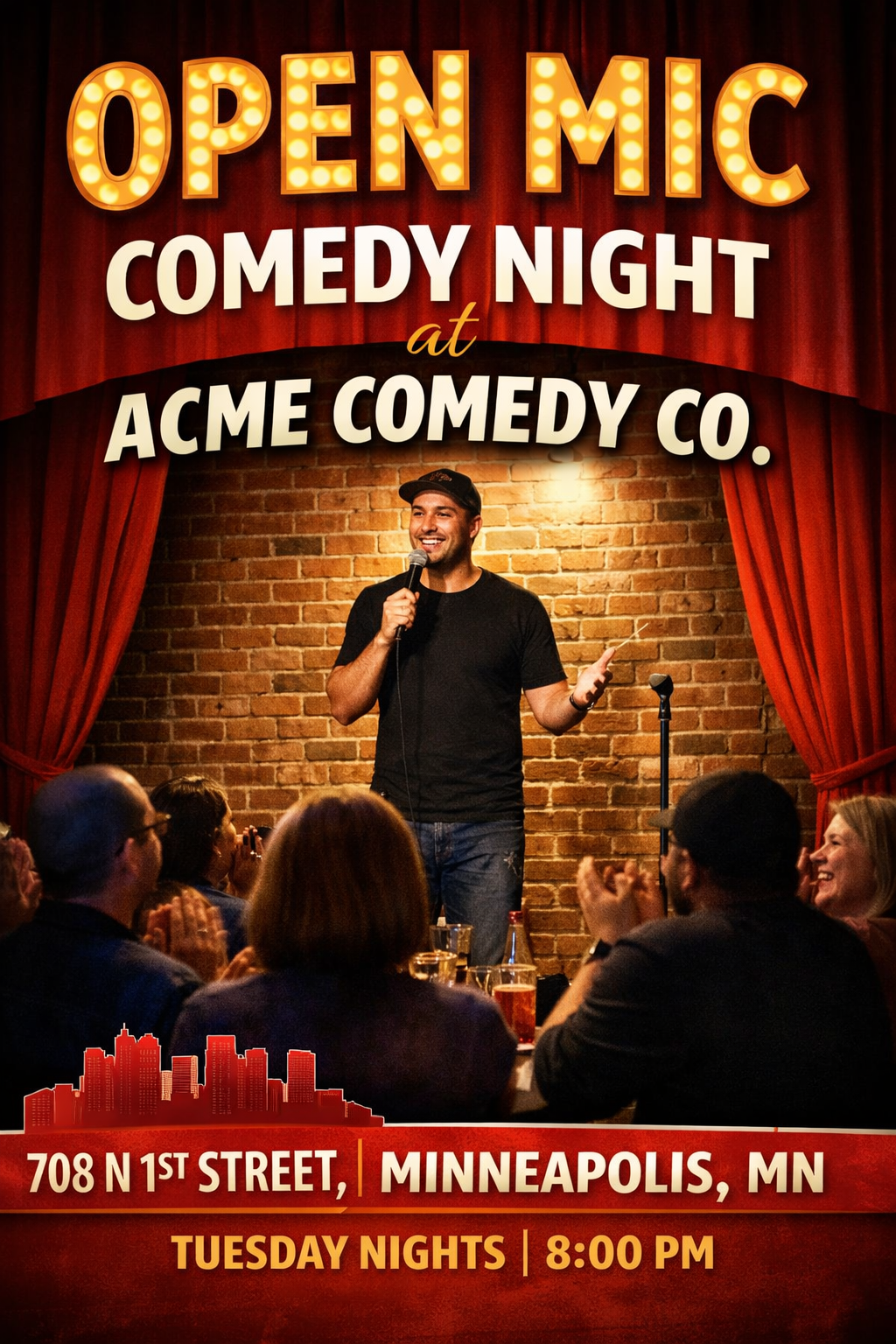 Open Mic Comedy Night at Acme Comedy Company Minneapolis
