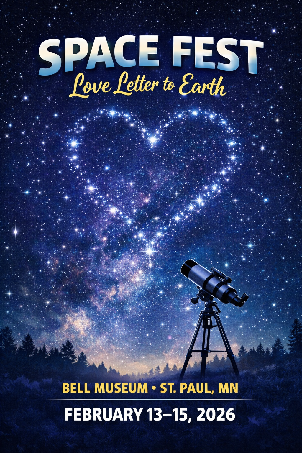 Space Fest Love Letter to Earth at the Bell Museum