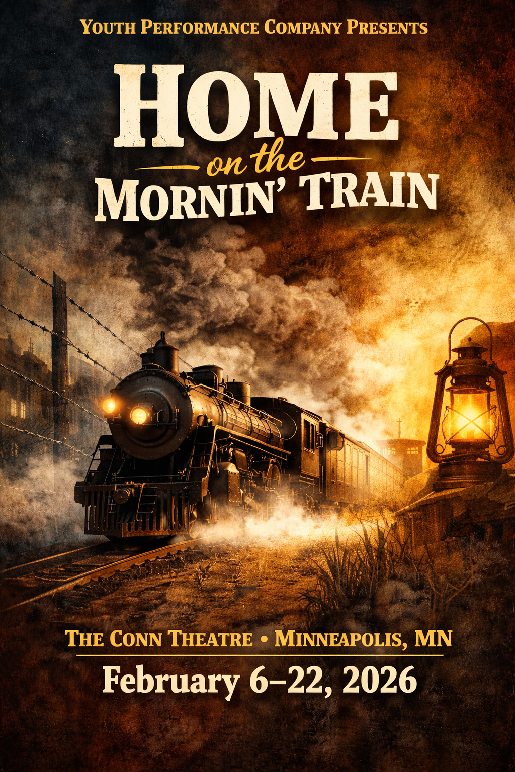 Youth Performance Company Presents Home on the Mornin Train Feb 6–22