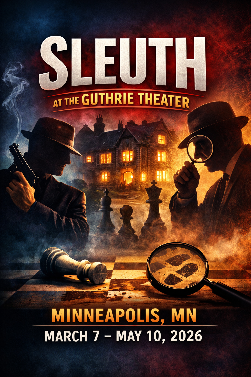 Sleuth at the Guthrie Theater (March–May 2026) Things to Do in Minneapolis