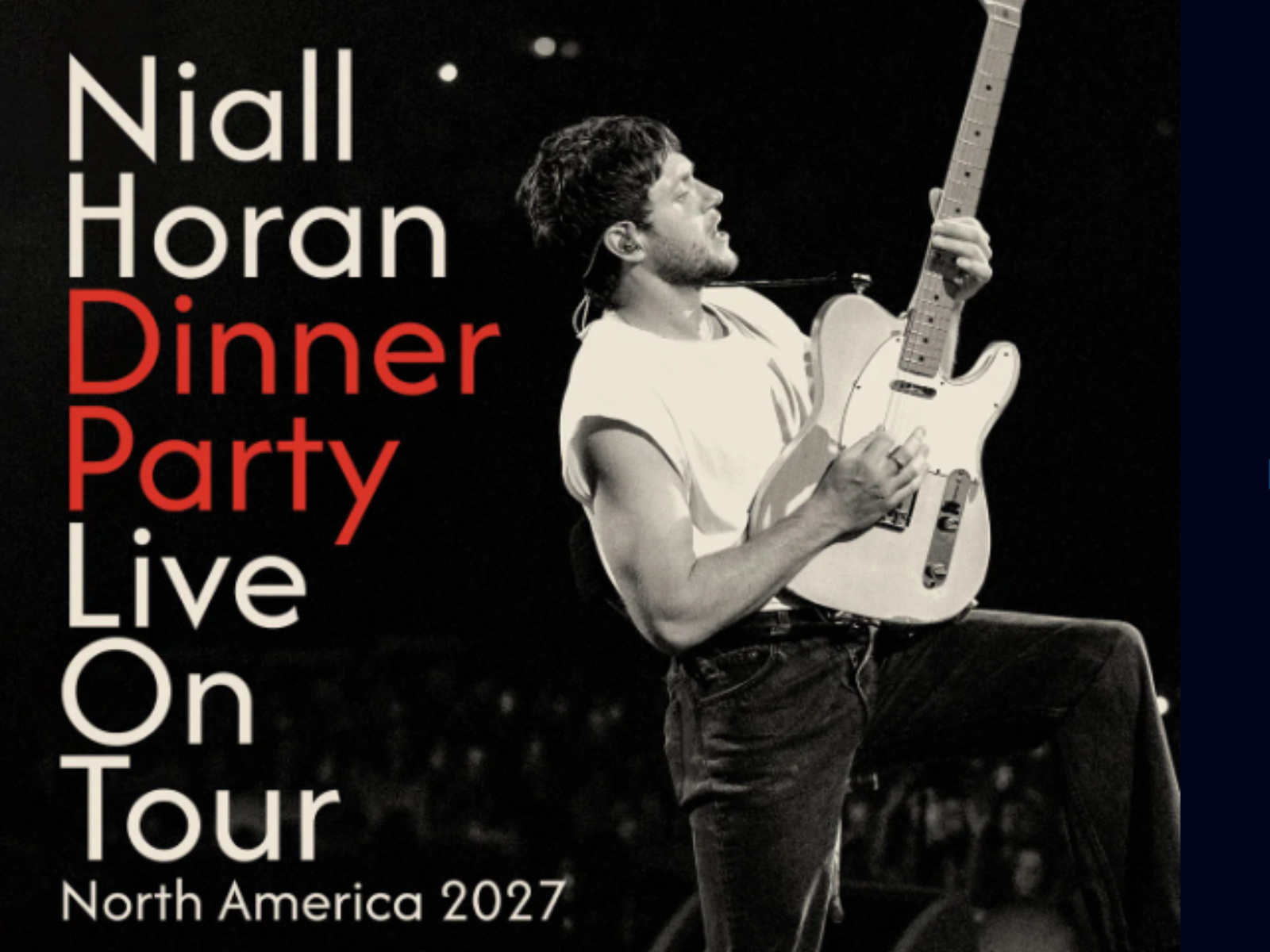 Niall Horan Dinner Party Live On Tour at Grand Casino Arena