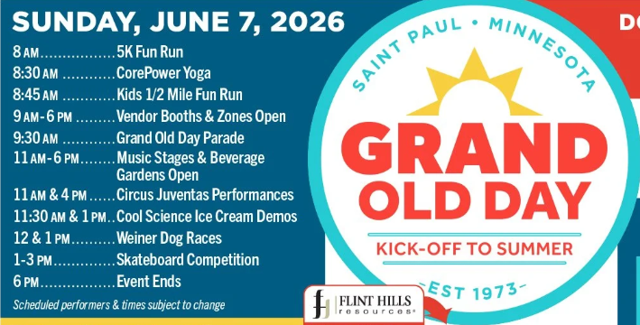 Grand Old Day St. Paul 2026 | Twin Cities Summer Festival Guide